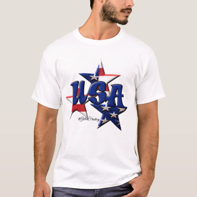 Camiseta Estrellas de los E.E.U.U. (Anverso)