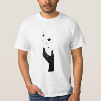 Camiseta Estrellas de mano cósmicas