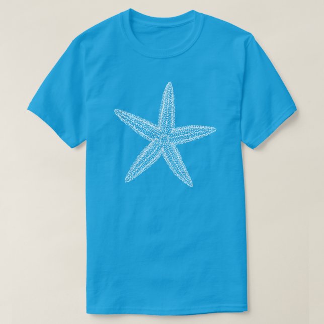 Camiseta Estrellas de mar (Diseño del anverso)