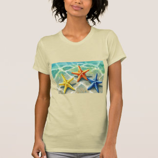 Camiseta Estrellas de mar de colores
