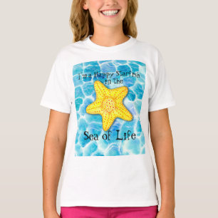 Camiseta Estrellas de mar en el océano "mar de la vida "