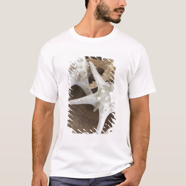 Camiseta Estrellas de mar en una cesta (Anverso)