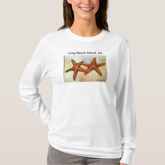 Camiseta estrellas de mar, isla de Long Beach, NJ