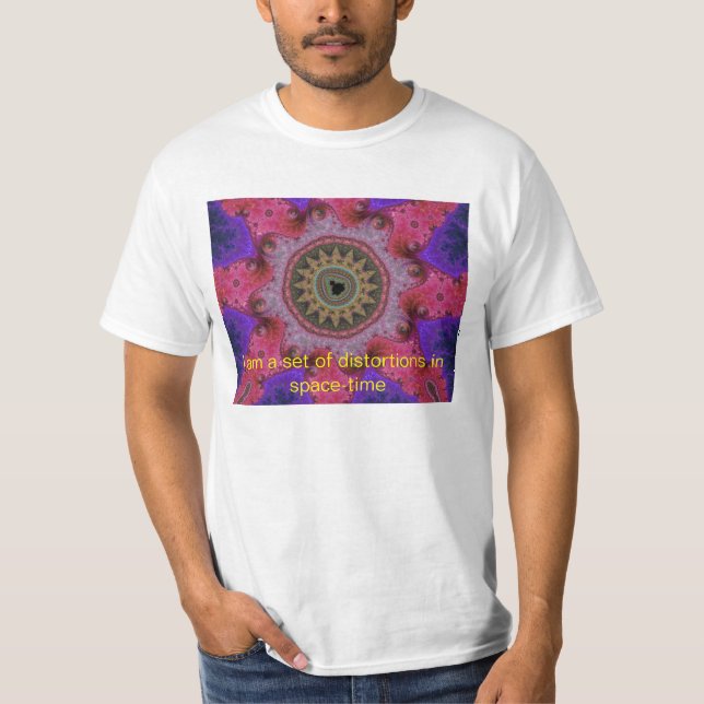 Camiseta Estrellas de mar Mandelbrot (Anverso)