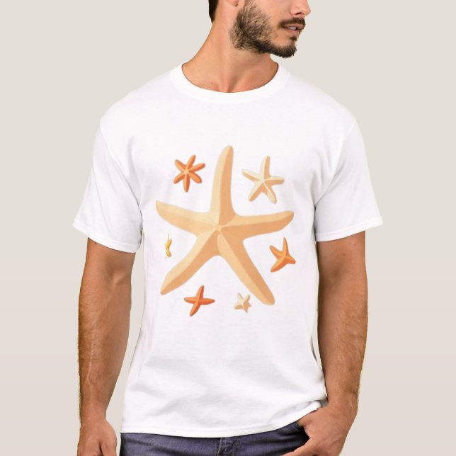 Camiseta Estrellas de mar y las pequeñas (Anverso)