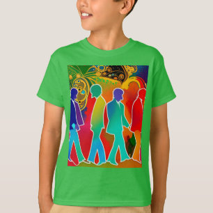 Camiseta Estrellas de Rock