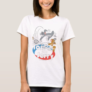 Camiseta Estrellas de tenis de Tom y Jerry 7