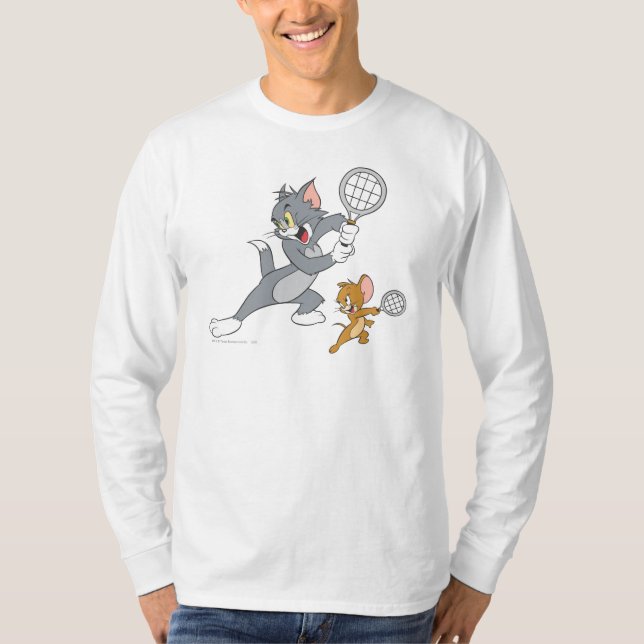 Camiseta Estrellas de tenis Tom y Jerry 1 (Anverso)