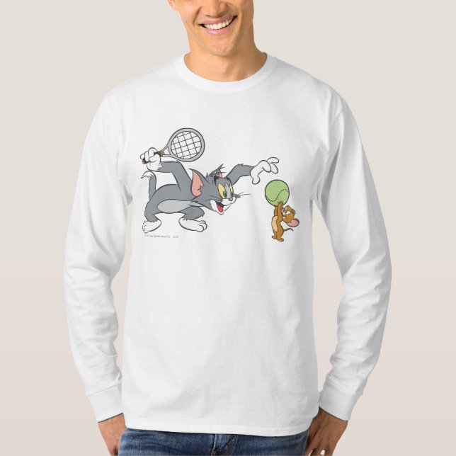 Camiseta Estrellas de tenis Tom y Jerry 2 (Anverso)