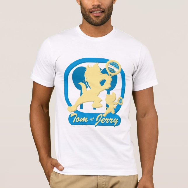 Camiseta Estrellas de tenis Tom y Jerry 3 (Anverso)