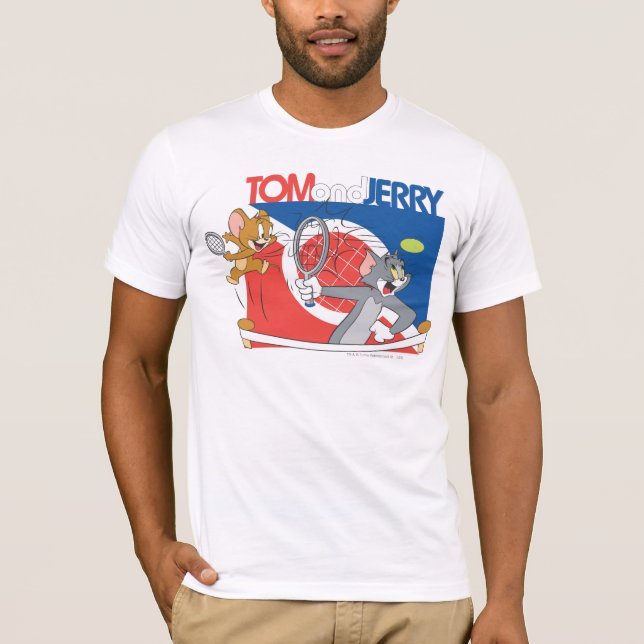 Camiseta Estrellas de tenis Tom y Jerry 4 (Anverso)