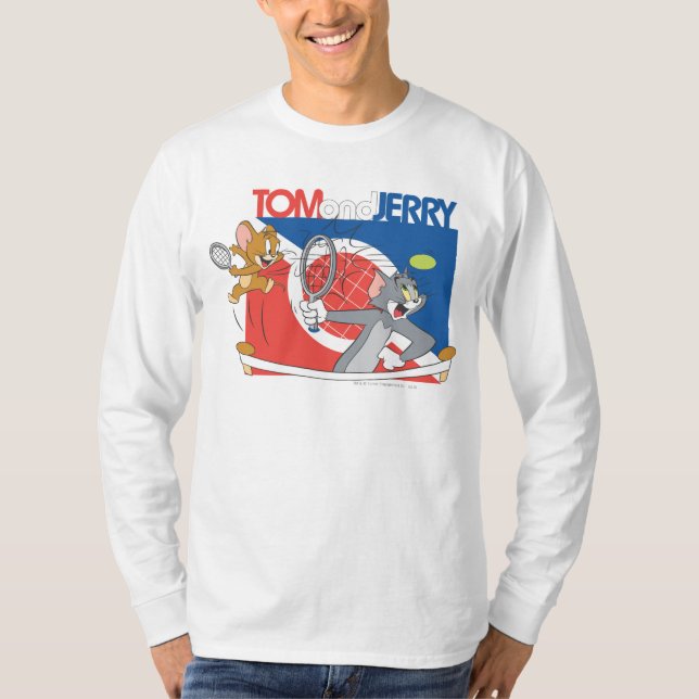 Camiseta Estrellas de tenis Tom y Jerry 4 (Anverso)