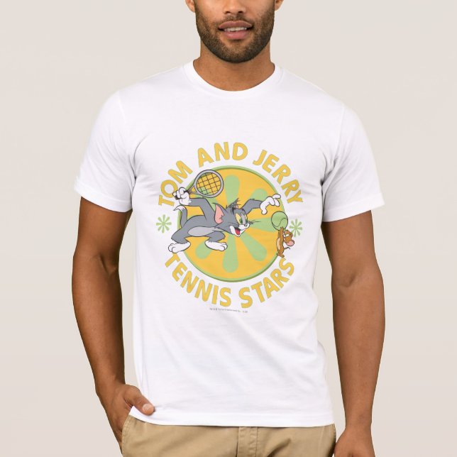 Camiseta Estrellas de tenis Tom y Jerry 5 (Anverso)