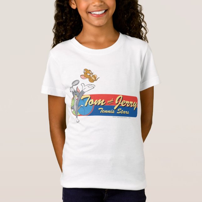 Camiseta Estrellas de tenis Tom y Jerry 6 (Anverso)