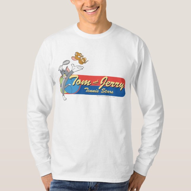 Camiseta Estrellas de tenis Tom y Jerry 6 (Anverso)