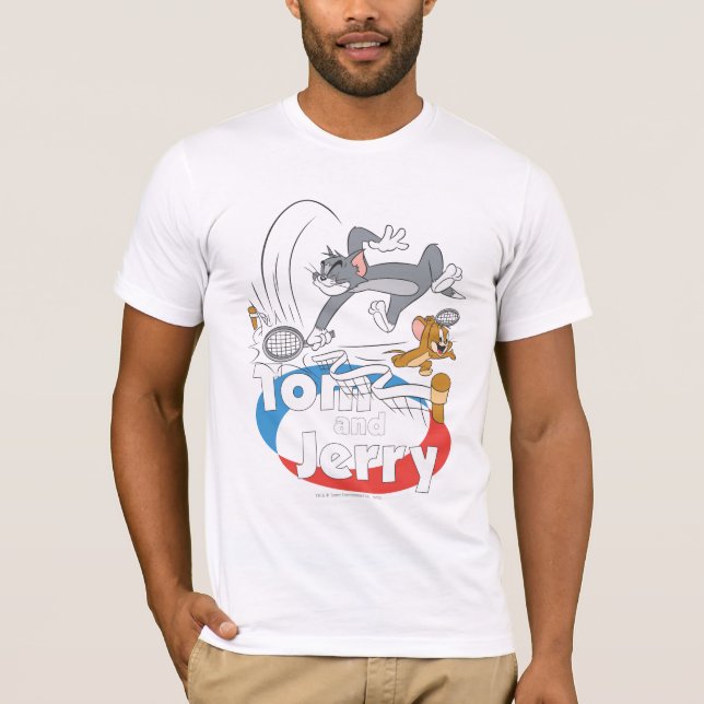 Camiseta Estrellas de tenis Tom y Jerry 7 (Anverso)