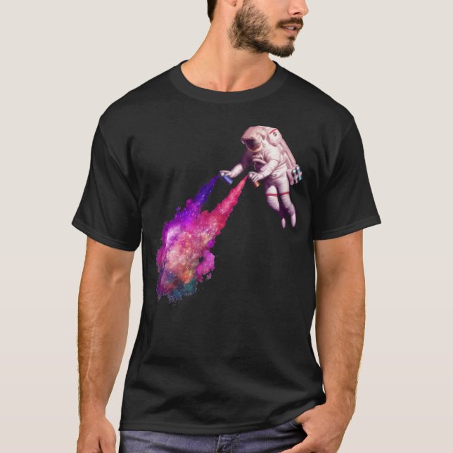 Camiseta Estrellas de tiro - El artista astronauta (Anverso)