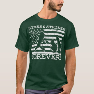 Camiseta Estrellas del lanzador de béisbol y golpea la band
