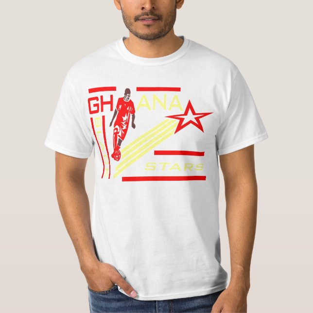 CAMISETA ESTRELLAS DEL NEGRO (Anverso)