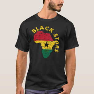 Camiseta Estrellas del negro de Ghana