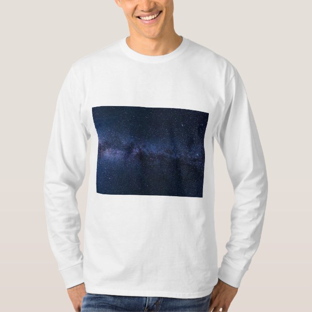 Camiseta Estrellas en la Vía Láctea (Anverso)