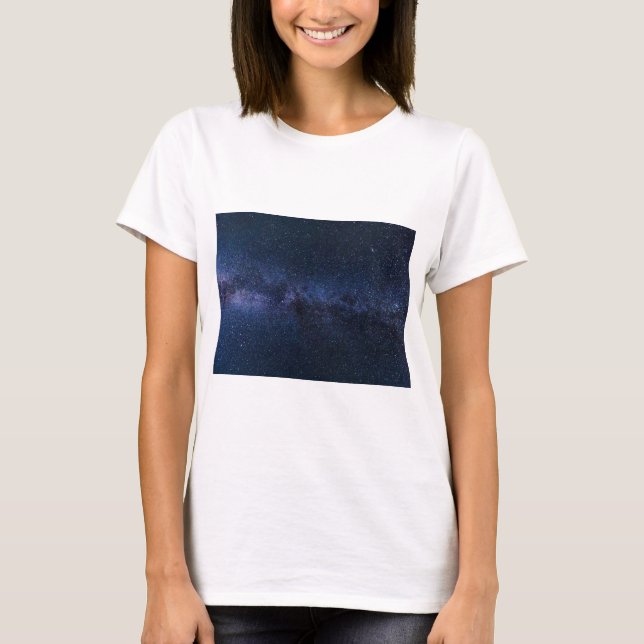 Camiseta Estrellas en la Vía Láctea (Anverso)