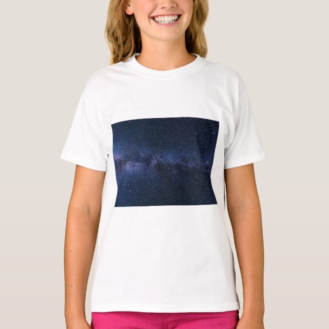 Camiseta Estrellas en la Vía Láctea (Anverso)