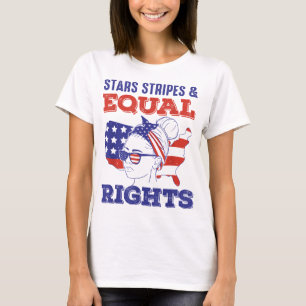 Camiseta Estrellas feministas de la elección Retro Pro Stri