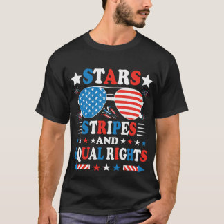 Camiseta Estrellas, Franjas y Derechos Iguales – Igualdad P
