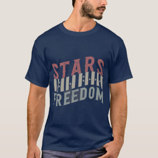 Camiseta Estrellas, franjas y libertad