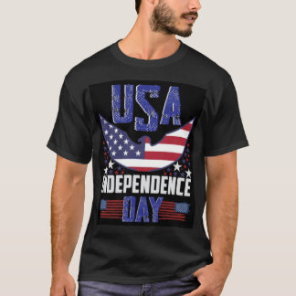 Camiseta Estrellas, franjas y libertad: Día de la Independe