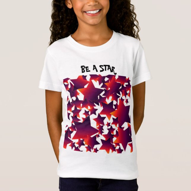 Camiseta Estrellas Galore, sé una estrella (Anverso)