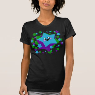 CAMISETA ESTRELLAS KAWAII CÓSMICAS