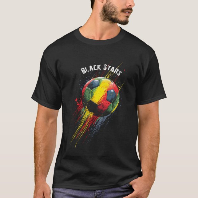 Camiseta Estrellas Negras (Anverso)