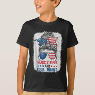 Camiseta Estrellas Rayas E Igualdad De Derechos 4 De Julio 