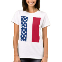 Estrellas rojas azules felices Día de la Independe