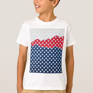 Camiseta Estrellas rojas, blancas y azules (Estados Unidos)