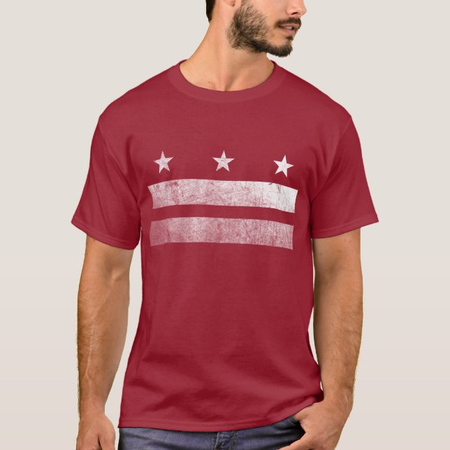 Camiseta Estrellas y barras de DC (Anverso)