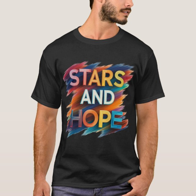 Camiseta Estrellas Y Esperanza (Anverso)