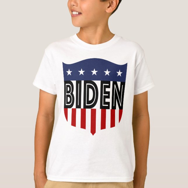 Camiseta Estrellas y rayas BIDEN (Anverso)