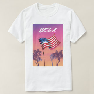 Camiseta Estrellas y rayas de Estados Unidos