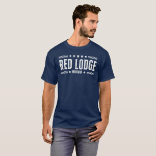Camiseta Estrellas y rayas de RED LODGE MONTANA