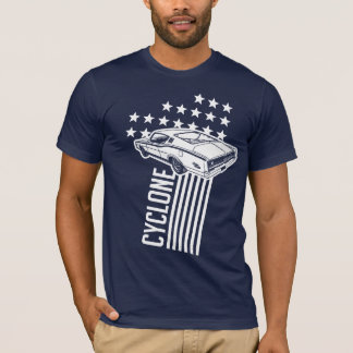 Camiseta Estrellas y rayas del ciclón de Mercury