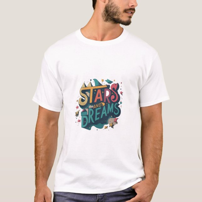 Camiseta Estrellas y sueños (Anverso)