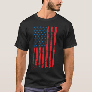 Camiseta Estrellas y tiras de la bandera de los Estados Uni