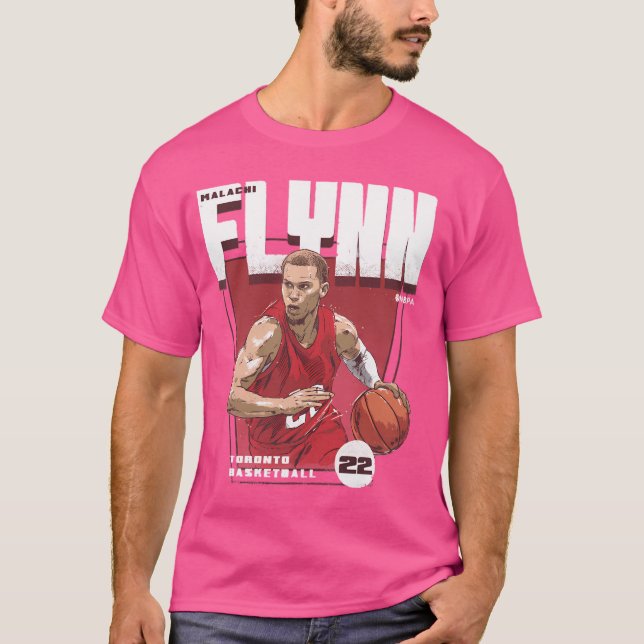 Camiseta Estreno de Malachi Flynn Toronto (Anverso)
