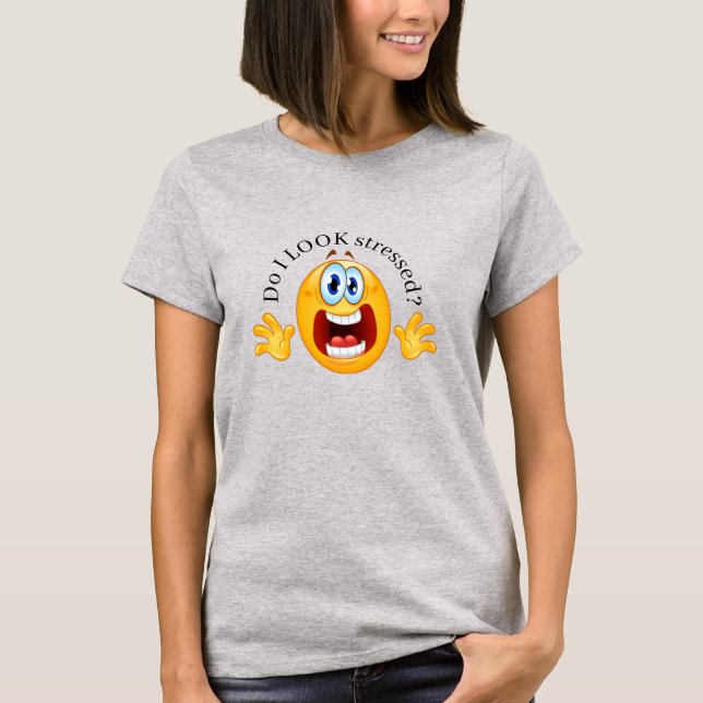 CAMISETA ¡ESTRESADO! SONRISA (Anverso)