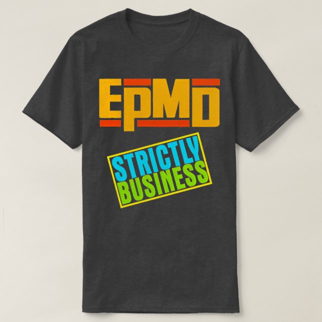 Camiseta Estrictamente comercial de EPMD (Diseño del anverso)