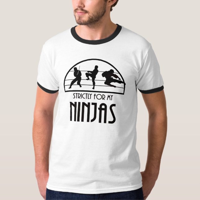 Camiseta Estrictamente para mi Ninjas (Anverso)