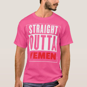Camiseta Estricto Fuera de Yemen